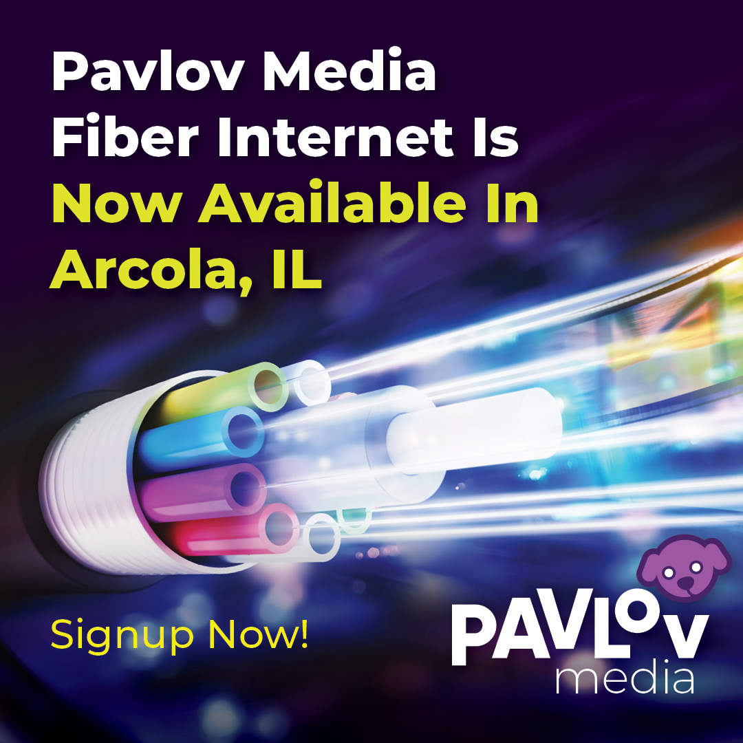 Arcola Residents Can Now Experience Pavlov Media’s Fiber Internet